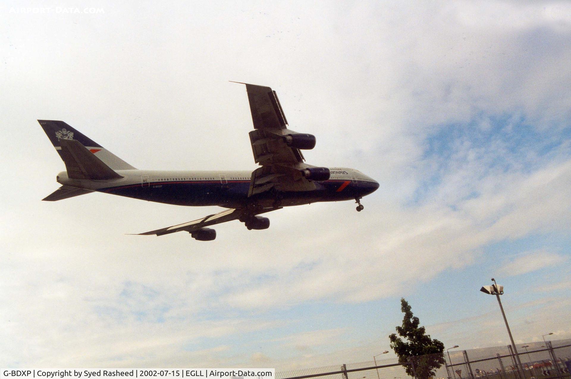 G-BDXP, 1988 Boeing 747-236B C/N 24088, British Airways - B743 - finals rwy 27L