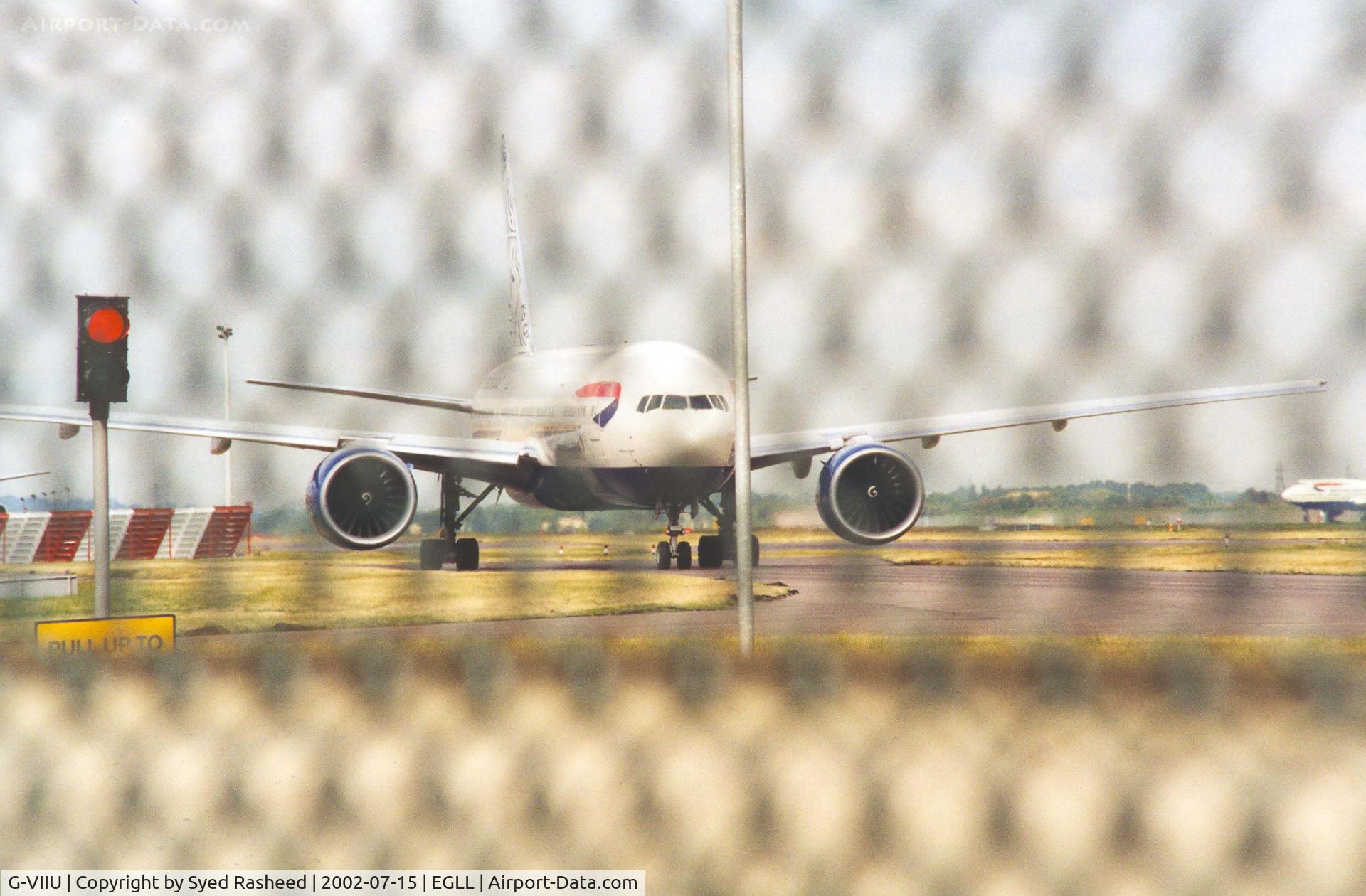 G-VIIU, 1999 Boeing 777-236 C/N 29963, Boeing B772