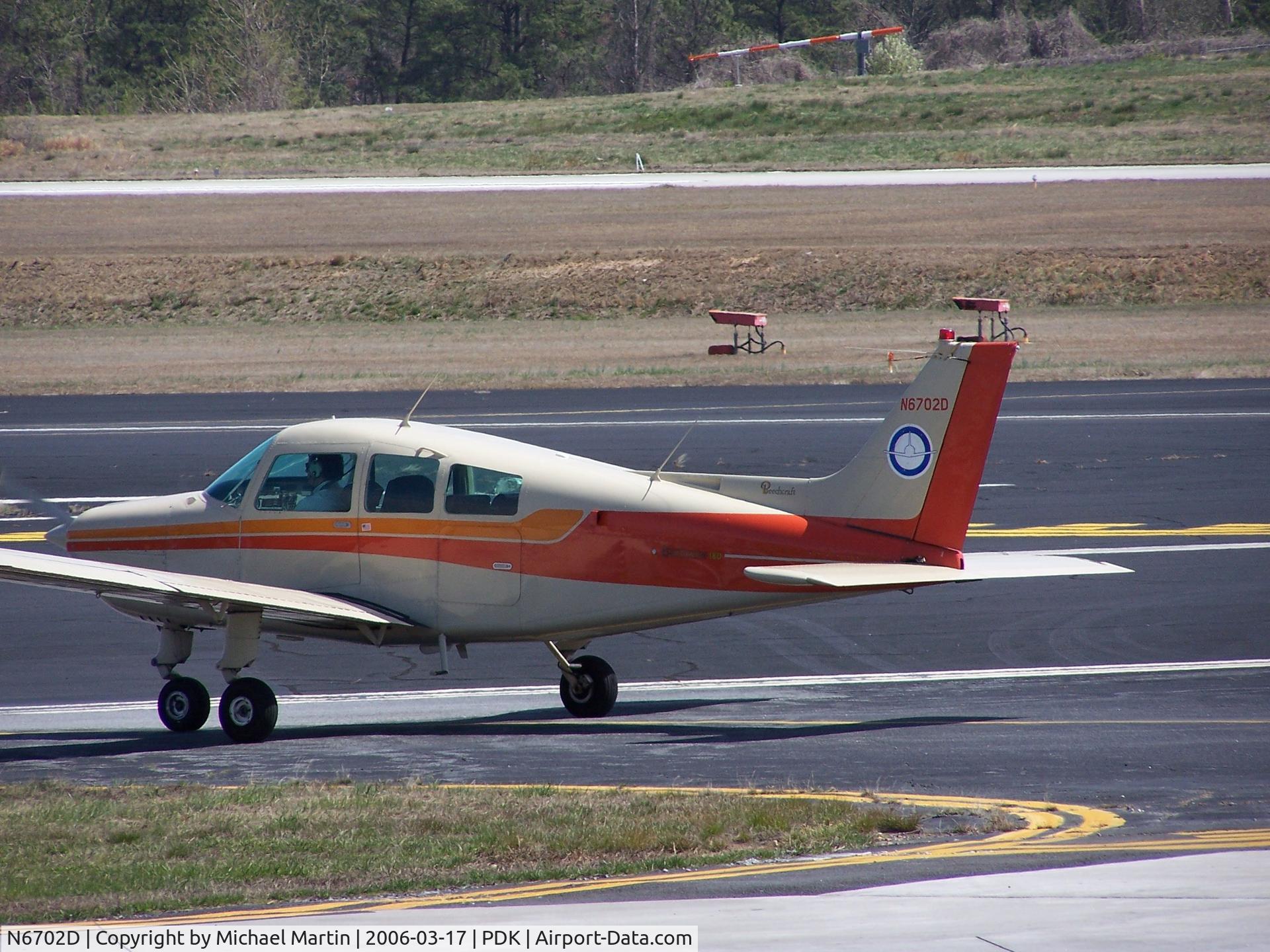 N6702D, 1979 Beech C23 Sundowner 180 C/N M-2231, This one almost got past me before I caught it!