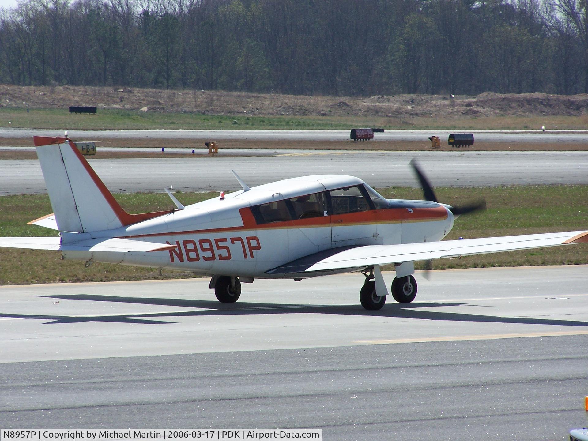 N8957P, 1966 Piper PA-24-260 C/N 24-4414, Still has those duct tape numbers!