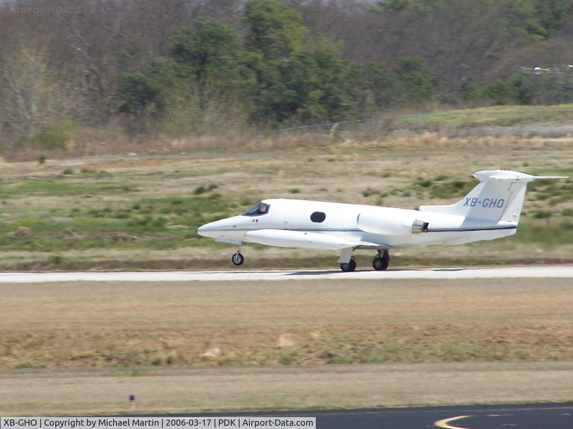 XB-GHO, 1967 Learjet 24 C/N 141, Headed home to Mexico?