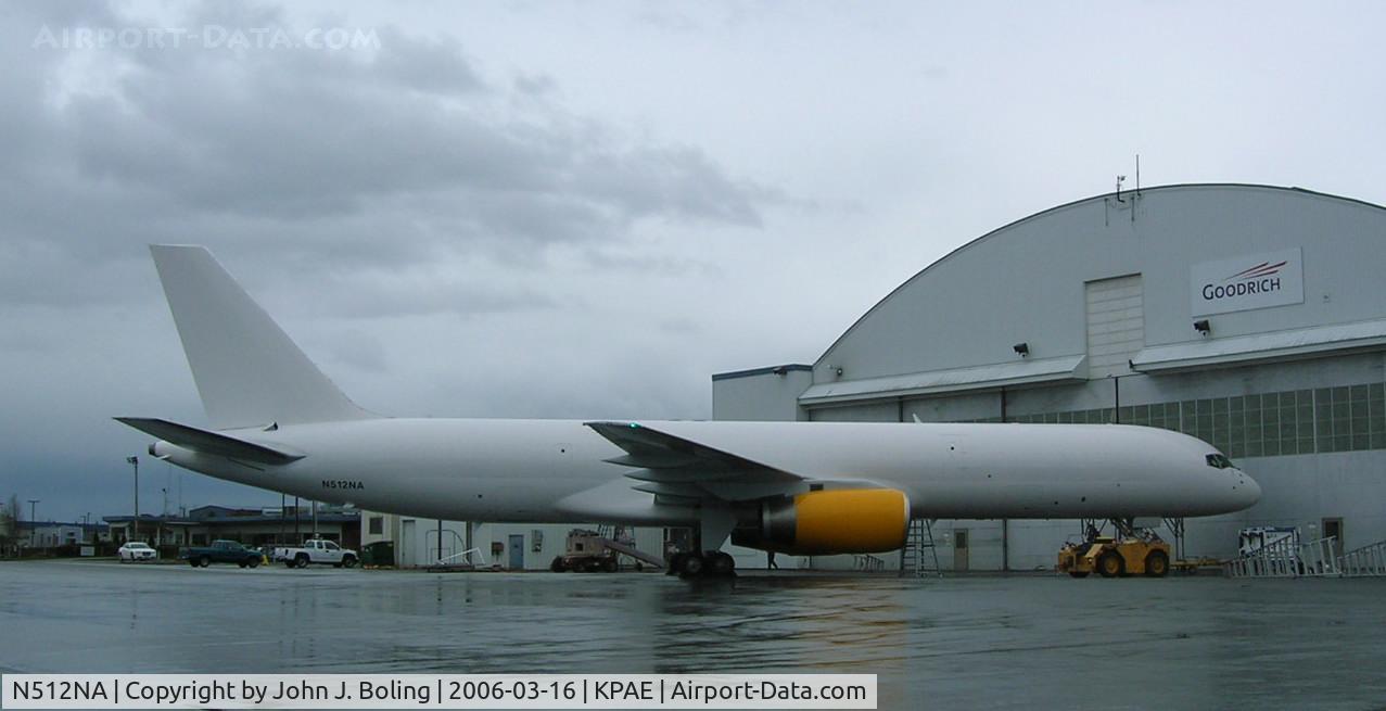 N512NA, 1992 Boeing 757-204 C/N 26962, Test flight complete. Ready for final paint and new lease.