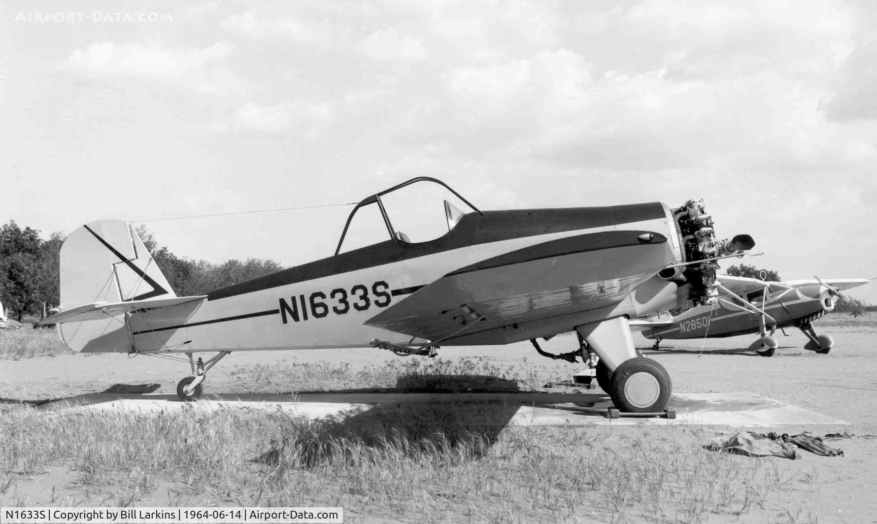 N1633S, 1964 Snow 600-S2C C/N 600-1194C, Duster strip at Brentwood, CA