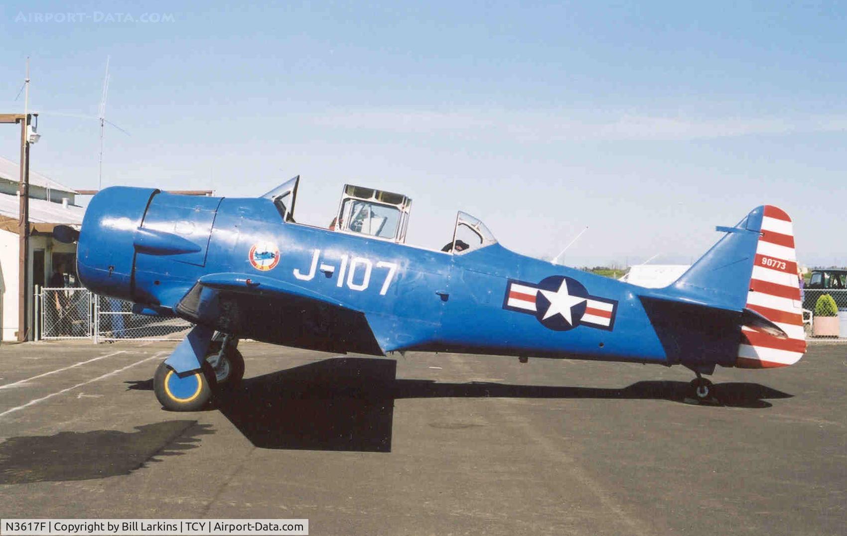 N3617F, 1958 North American AT-6D C/N 90773, Pseudo Navy markings