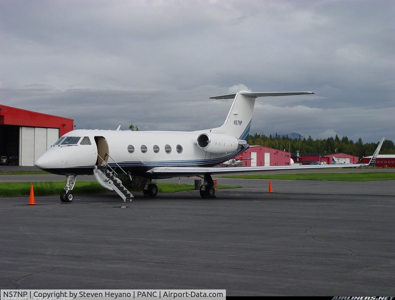N57NP, 1982 Gulfstream Aerospace G-1159A Gulfstream III C/N 340, On the ramp at current owner.  Used for charter and long range medevac.