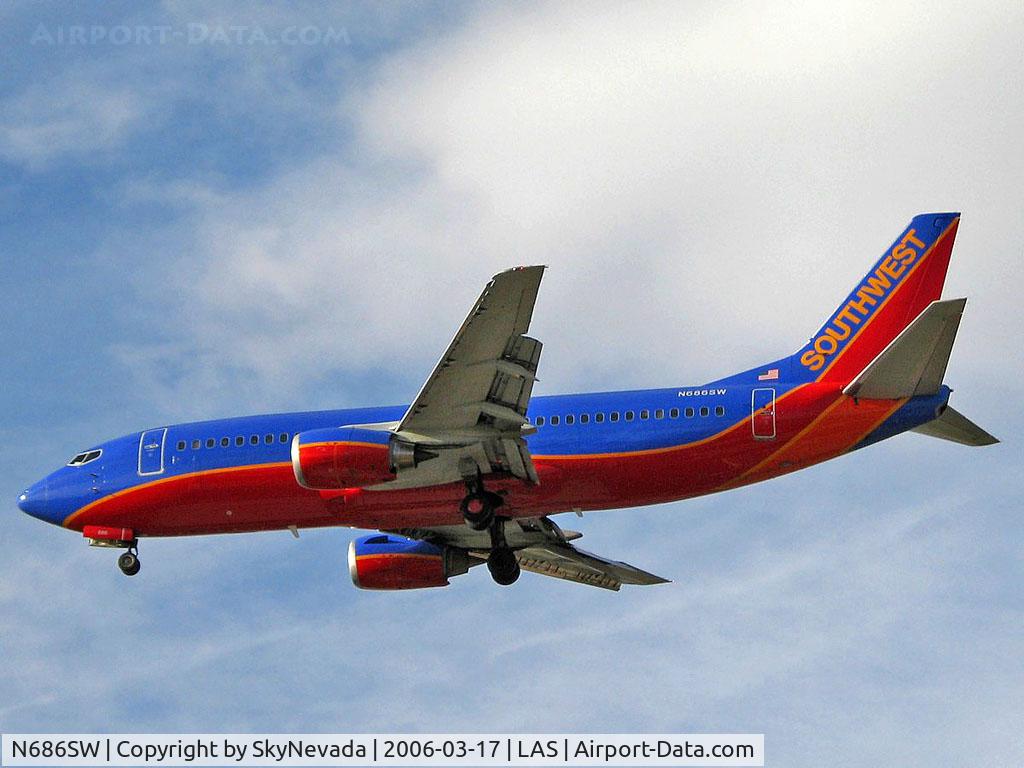 N686SW, 1985 Boeing 737-317 C/N 23175, Southwest Airlines /  Boeing 737-317