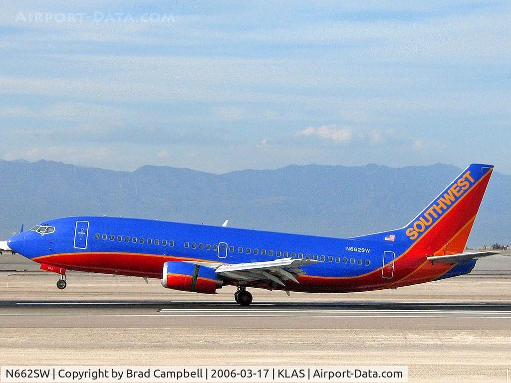 N662SW, 1985 Boeing 737-3Q8 C/N 23255, Southwest Airlines /  Boeing 737-3Q8