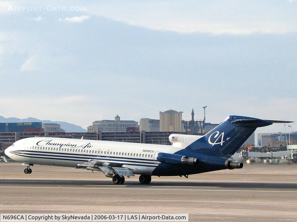N696CA, 1981 Boeing 727-2J4 C/N 22574, Champion Air /  Boeing 727-2J4