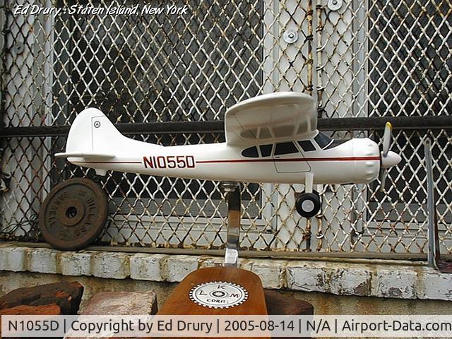 N1055D, 1951 Cessna 190 C/N 7667, Anderson model of N1055D I once owned her