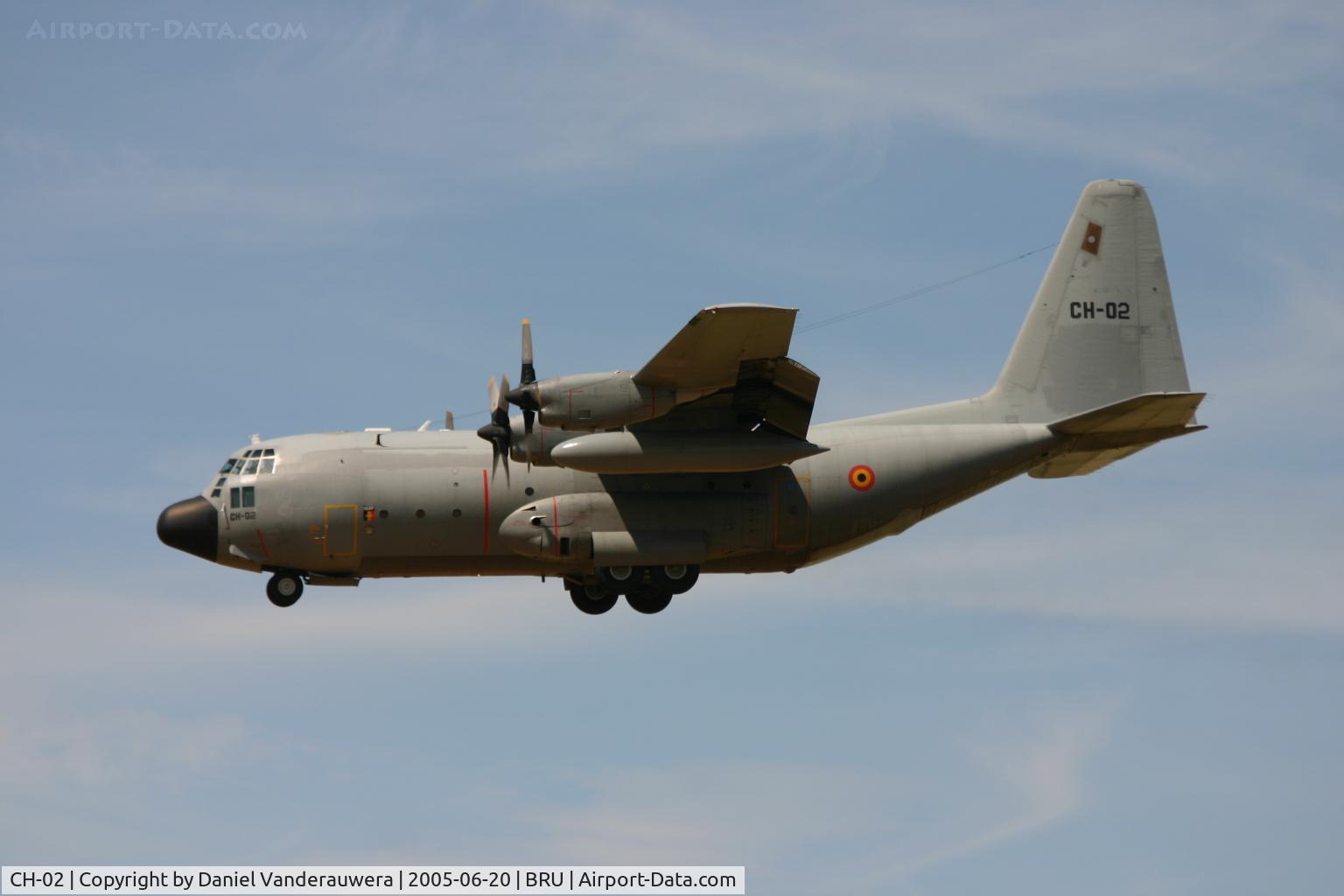 CH-02, 1972 Lockheed C-130H Hercules C/N 382-4460, short to land on rnw 25L