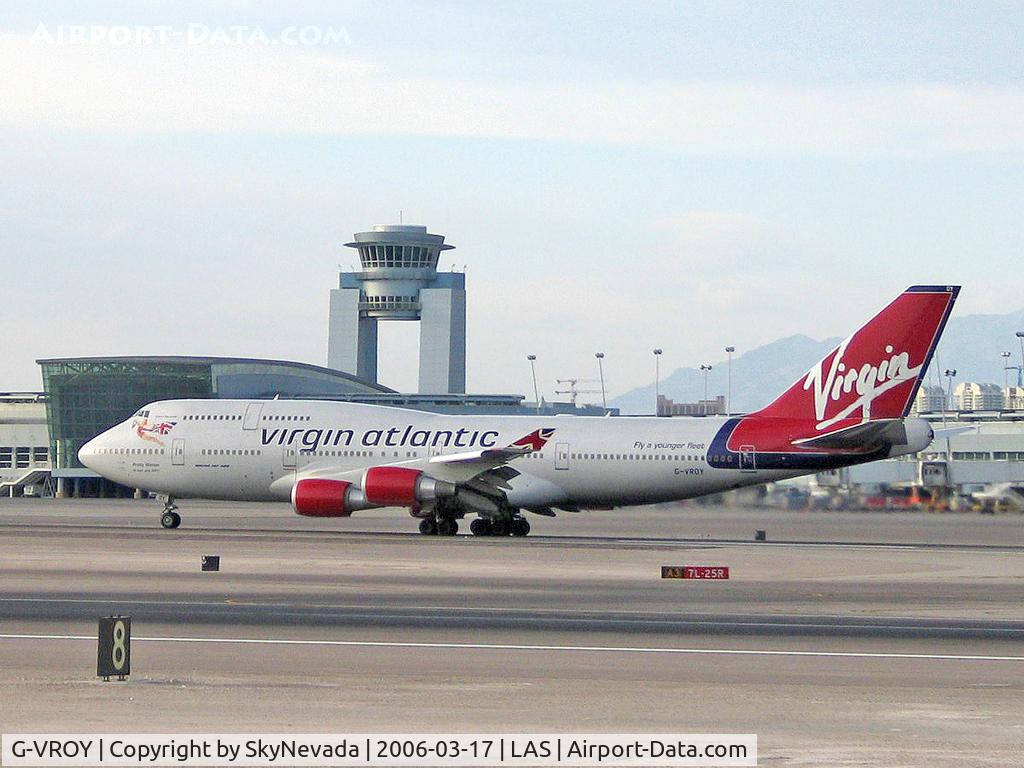 G-VROY, 2001 Boeing 747-443 C/N 32340, Virgin Atlantic (G-VROY) / 2001 Boeing Company BOEING 747-443 / 'Everybody wave good-bye!