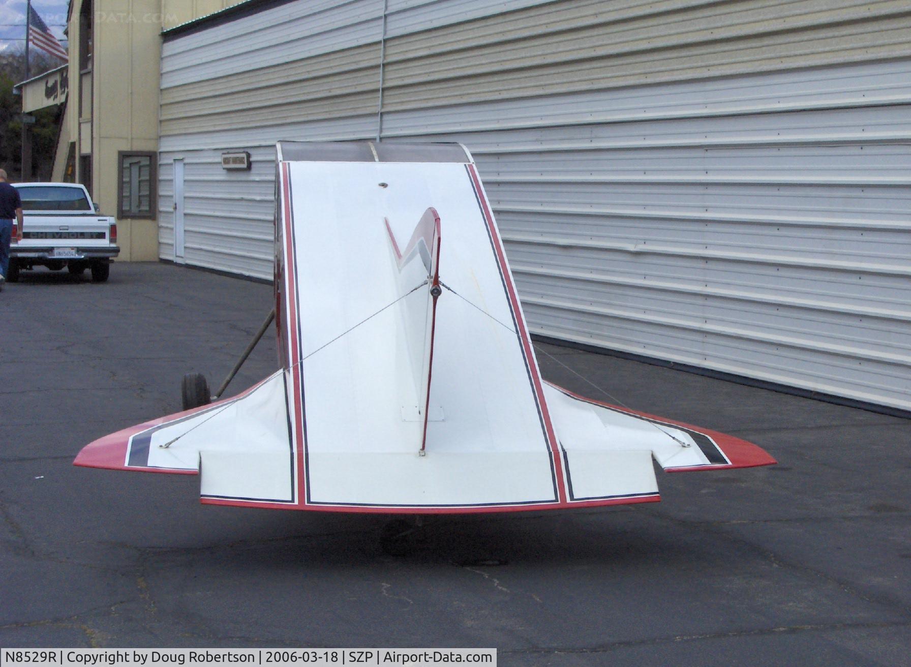 N8529R, Sorrell SNS-7 Hiperbipe C/N 243, 1993 Williamson-Ratley/SORRELL HIPERBIPE SNS-7, in rebuild