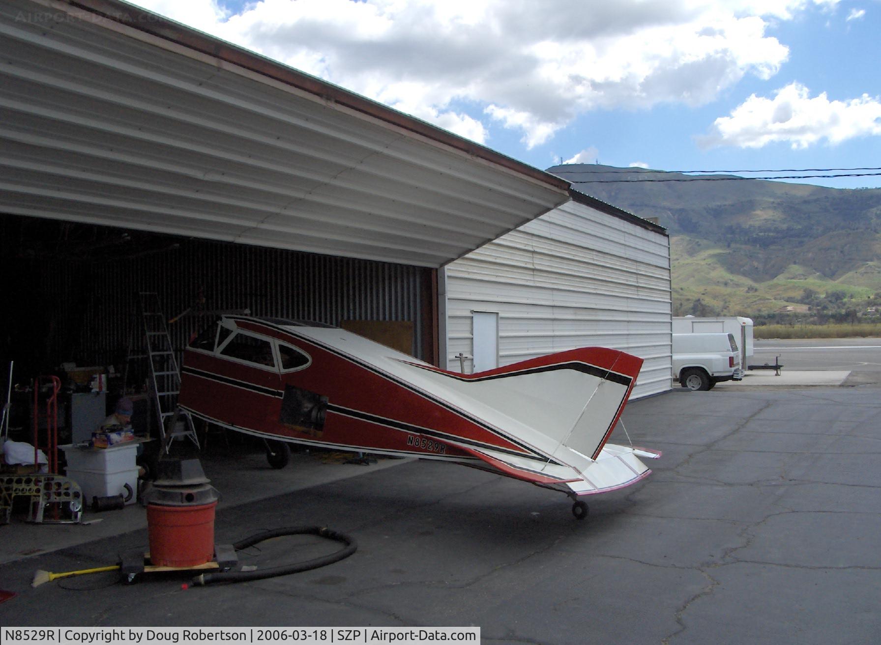 N8529R, Sorrell SNS-7 Hiperbipe C/N 243, 1993 Williamson-Ratley/SORRELL HIPERBIPE SNS-7. in rebuild