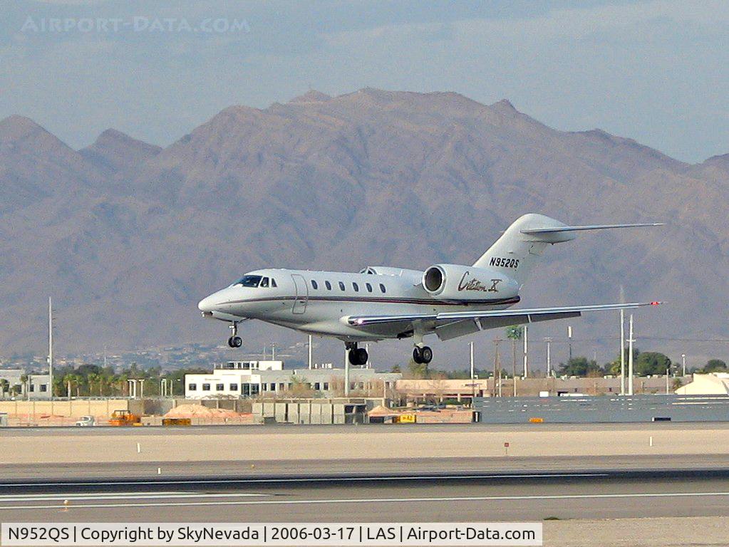 N952QS, 2002 Cessna 750 Citation X Citation X C/N 750-0200, Cessna 750 - Citation X / Netjets Inc.