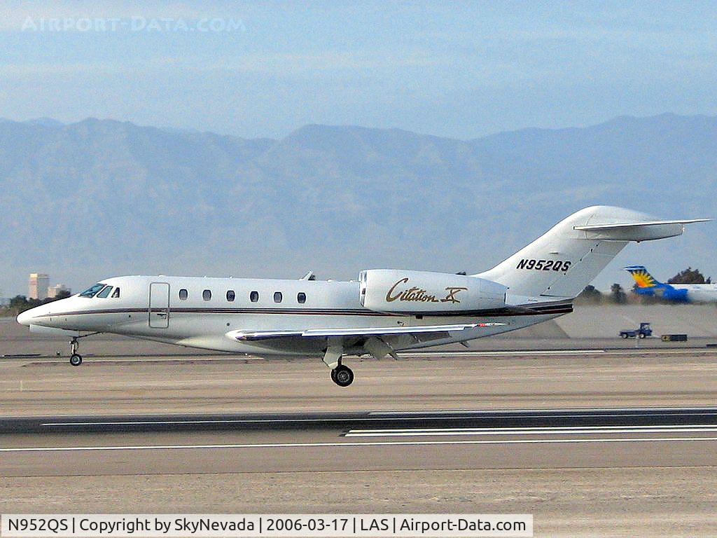 N952QS, 2002 Cessna 750 Citation X Citation X C/N 750-0200, Cessna 750 - Citation X / Netjets Inc.