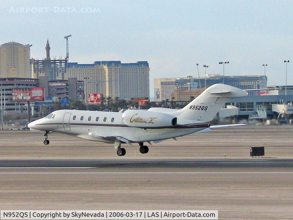 N952QS, 2002 Cessna 750 Citation X Citation X C/N 750-0200, Cessna 750 - Citation X / Netjets Inc.