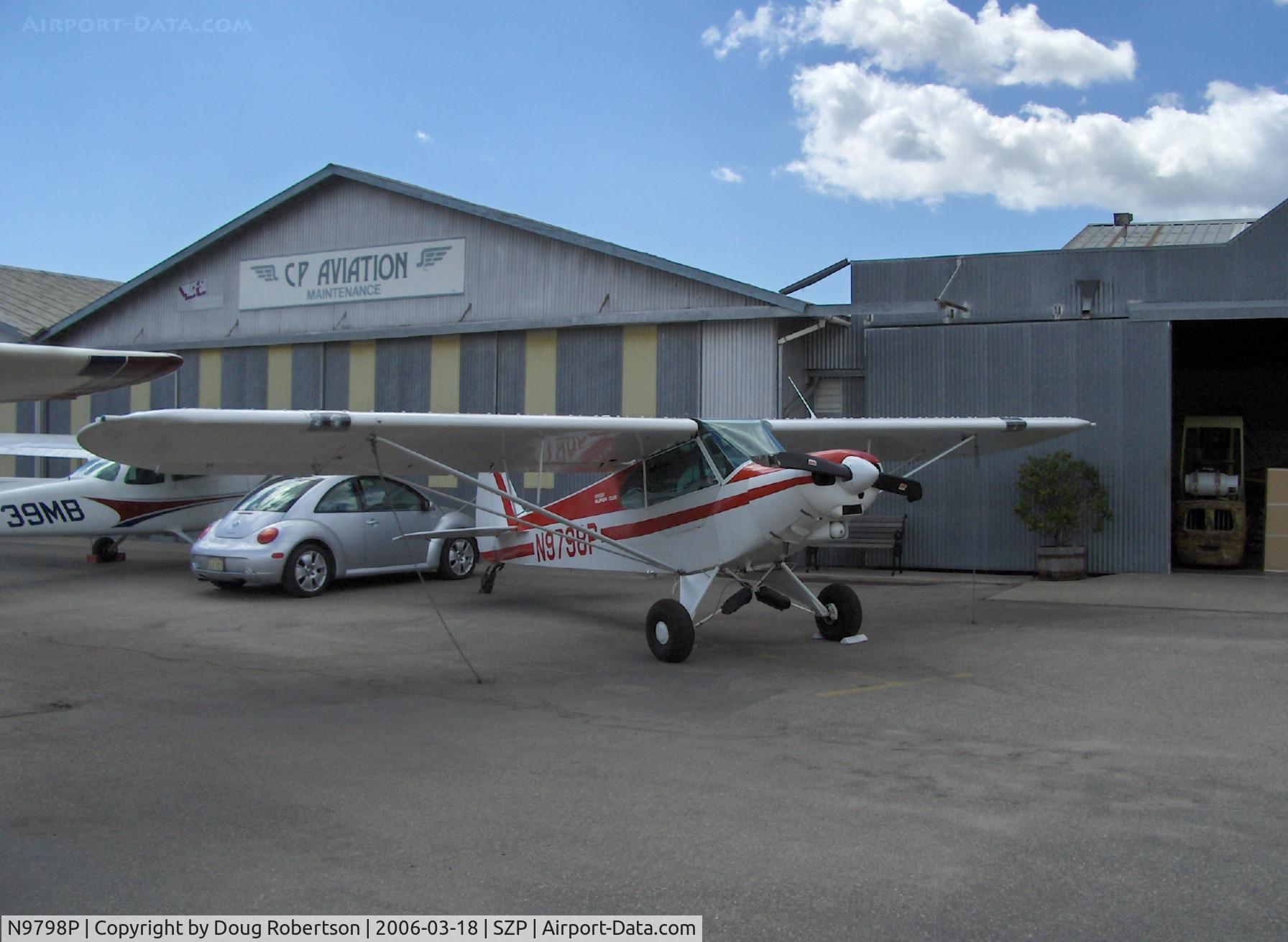 N9798P, 1976 Piper PA-18-150 Super Cub C/N 18-7609031, 1976 Piper PA-18-150 SUPER CUB, Lycoming O-320 150 Hp, badly bent prop damage