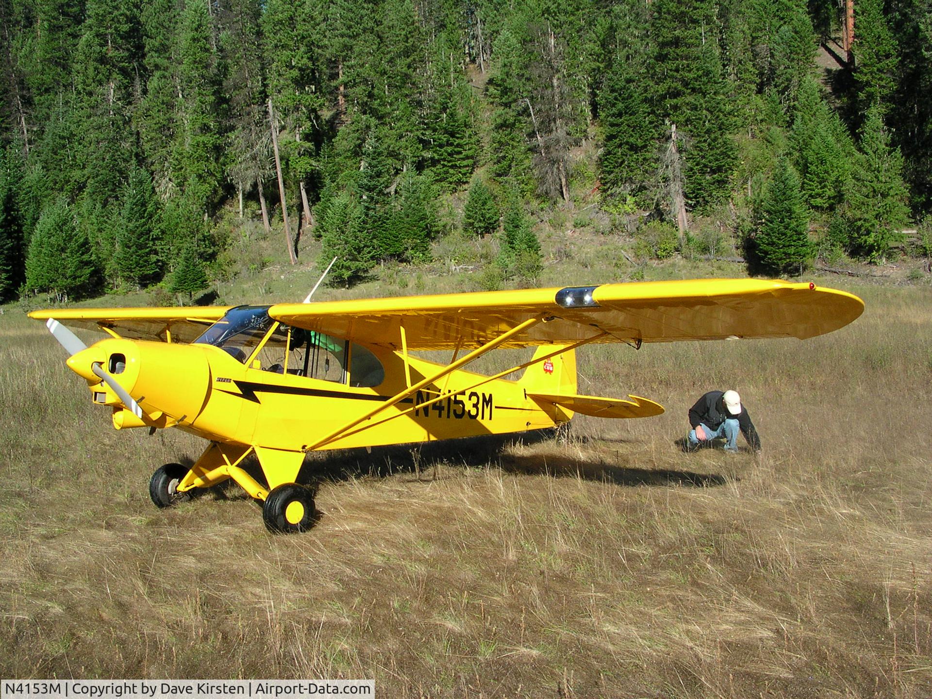 N4153M, 1989 Piper PA-18-150 Super Cub C/N 1809042, Taken in Shearer Idaho