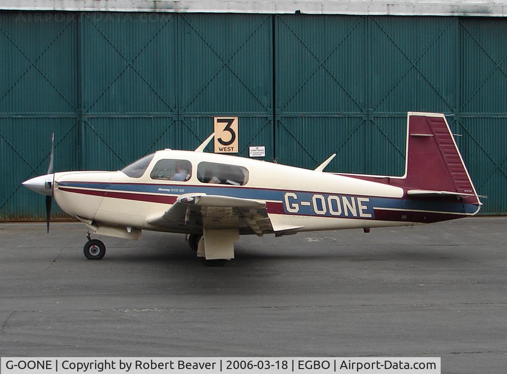 G-OONE, 1987 Mooney M20J 201 C/N 24-3039, Mooney M20J