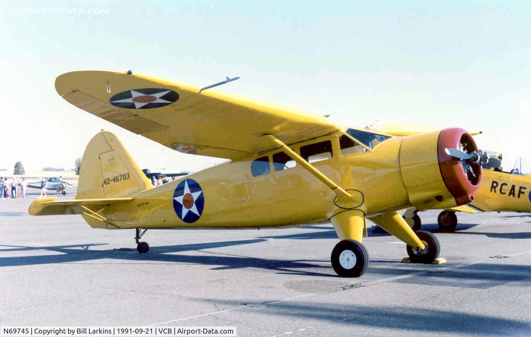 N69745, 1955 Stinson V77 Reliant C/N 77-64, AAF AT-19 42-46703