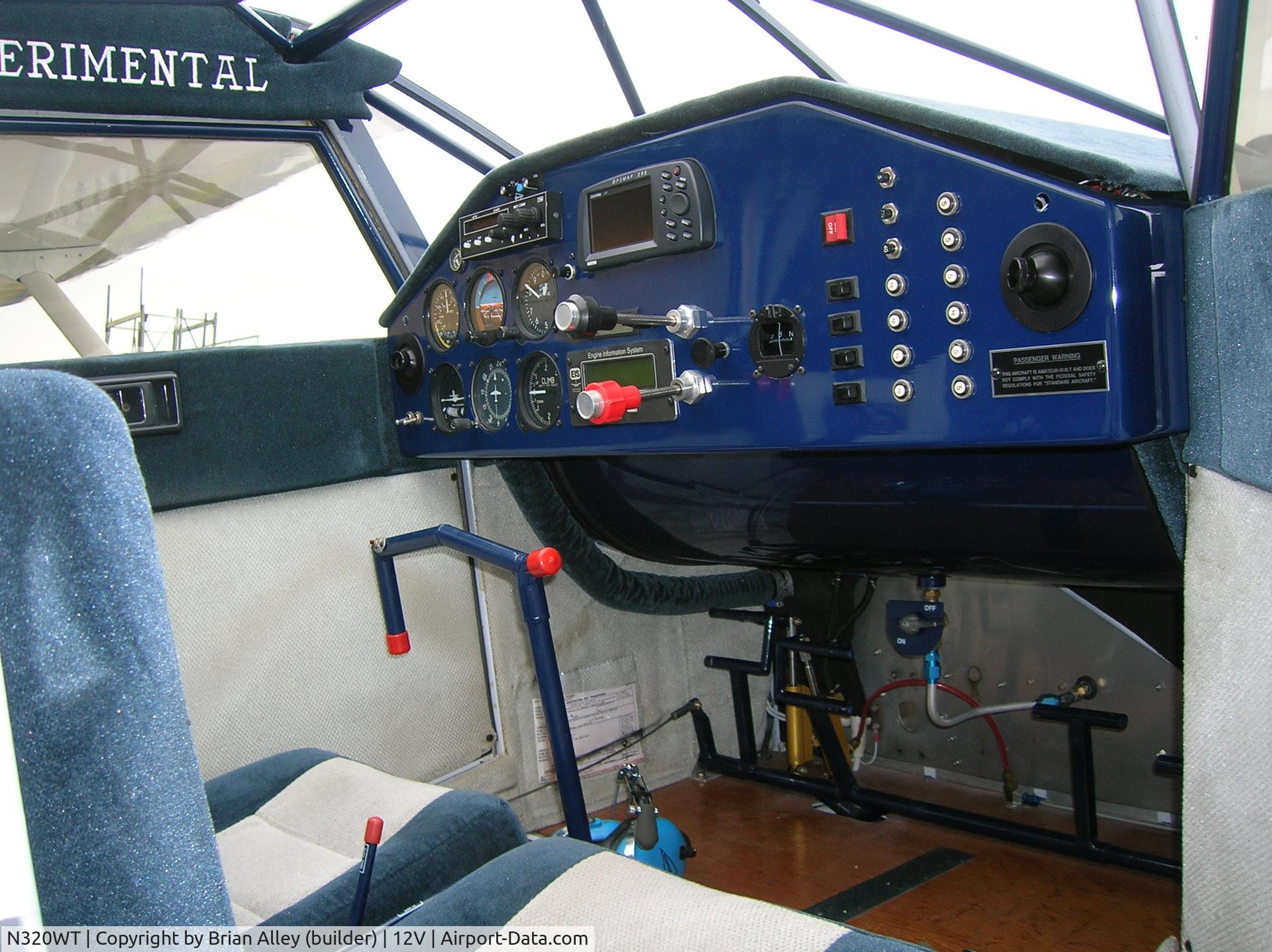 N320WT, 1997 Wittman W-10 Tailwind C/N 940, The hangar at Ona WV