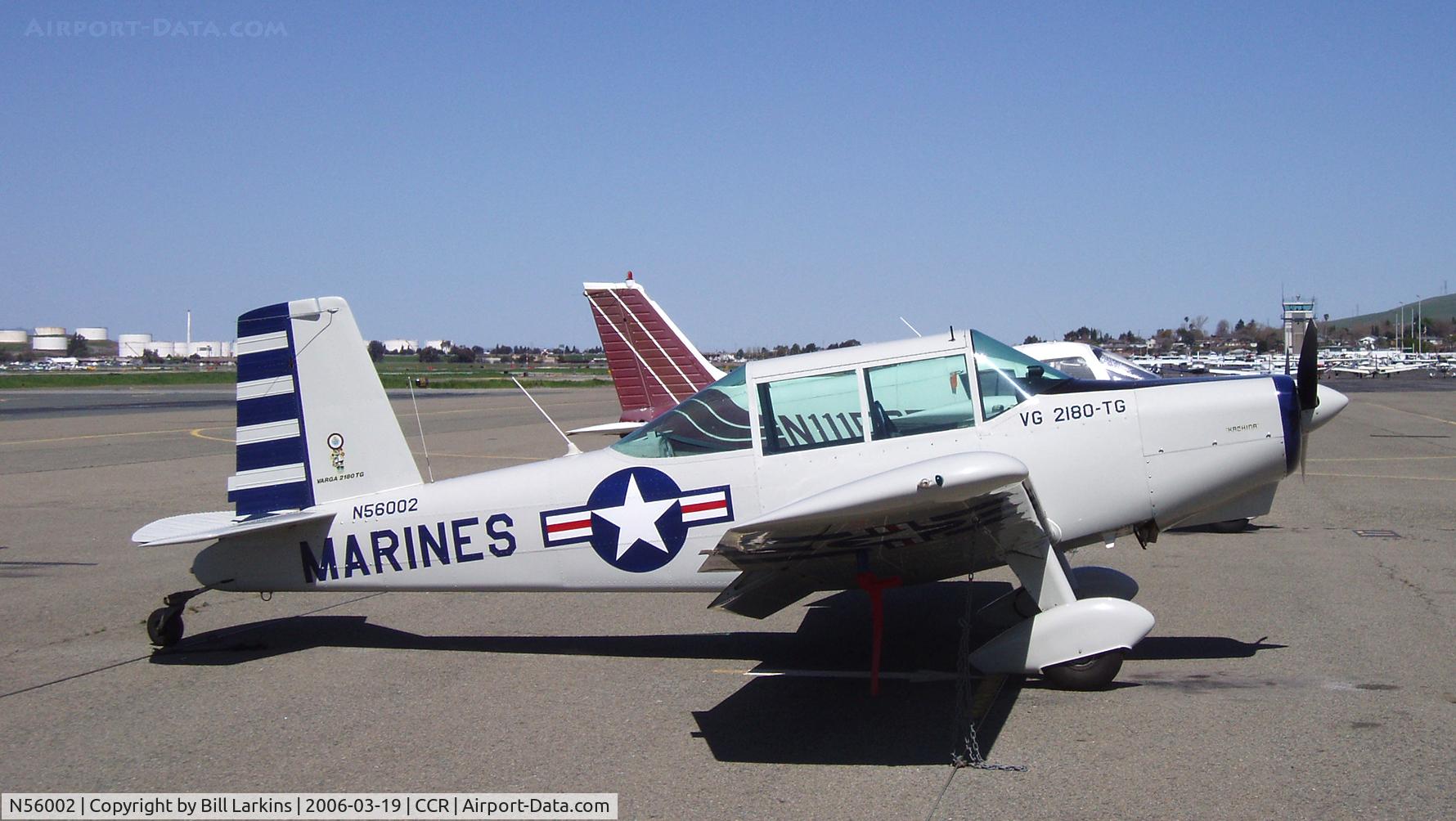 N56002, 1982 Varga 2180TG Kachina C/N VAC-185-82, Military markings
