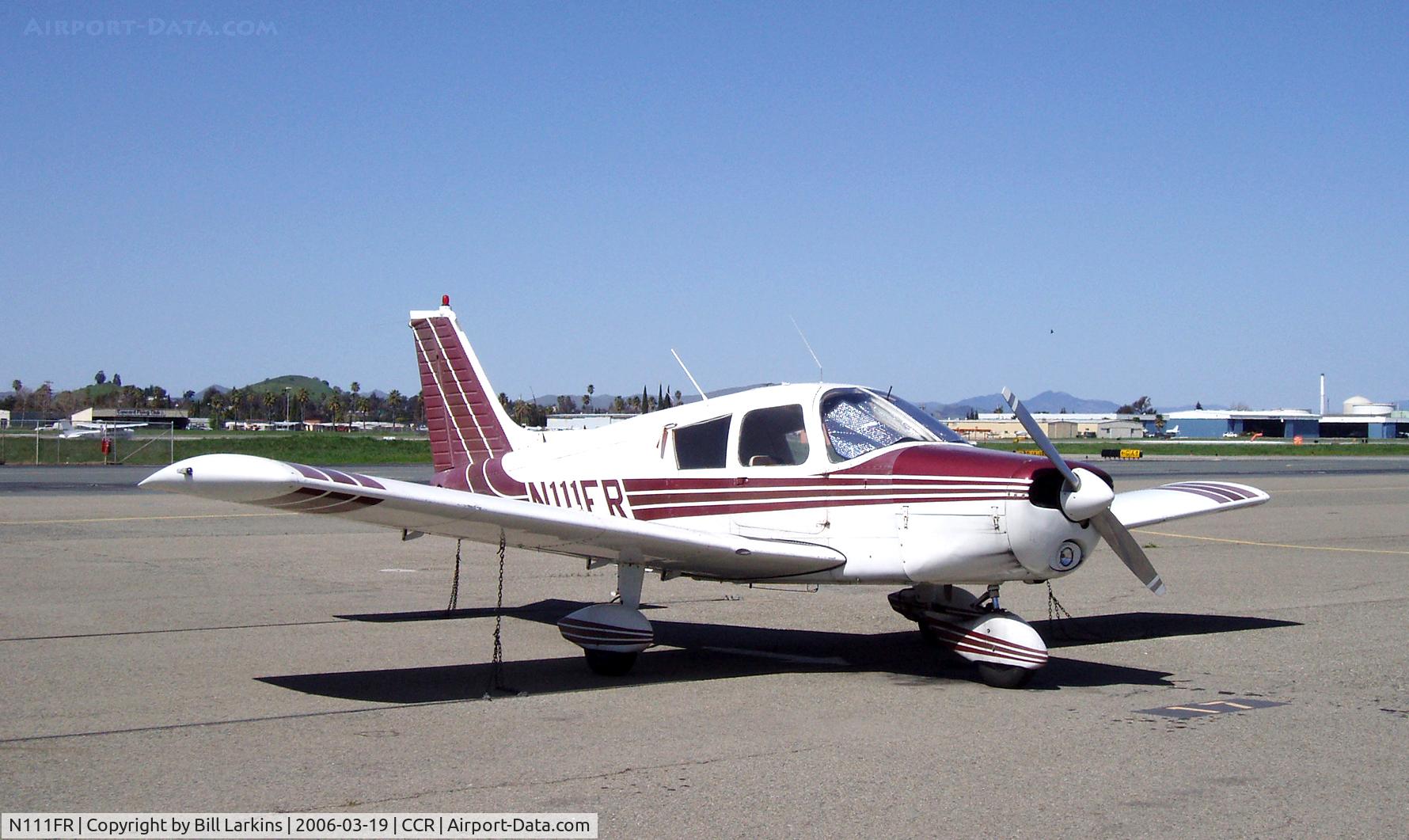 N111FR, 1972 Piper PA-28-140 C/N 28-7325055, Piper PA-28-140