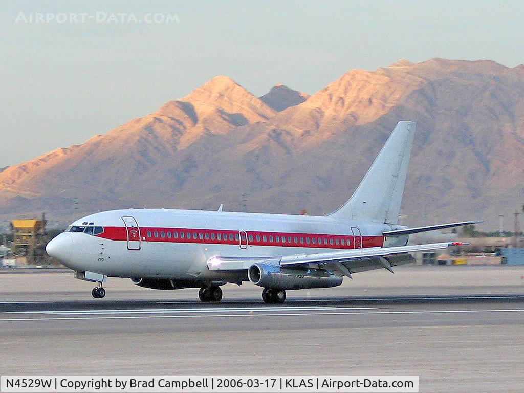 N4529W, 1973 Boeing 737-275 C/N 20785, J.A.N.E.T. Airlines /  Boeing 737-275