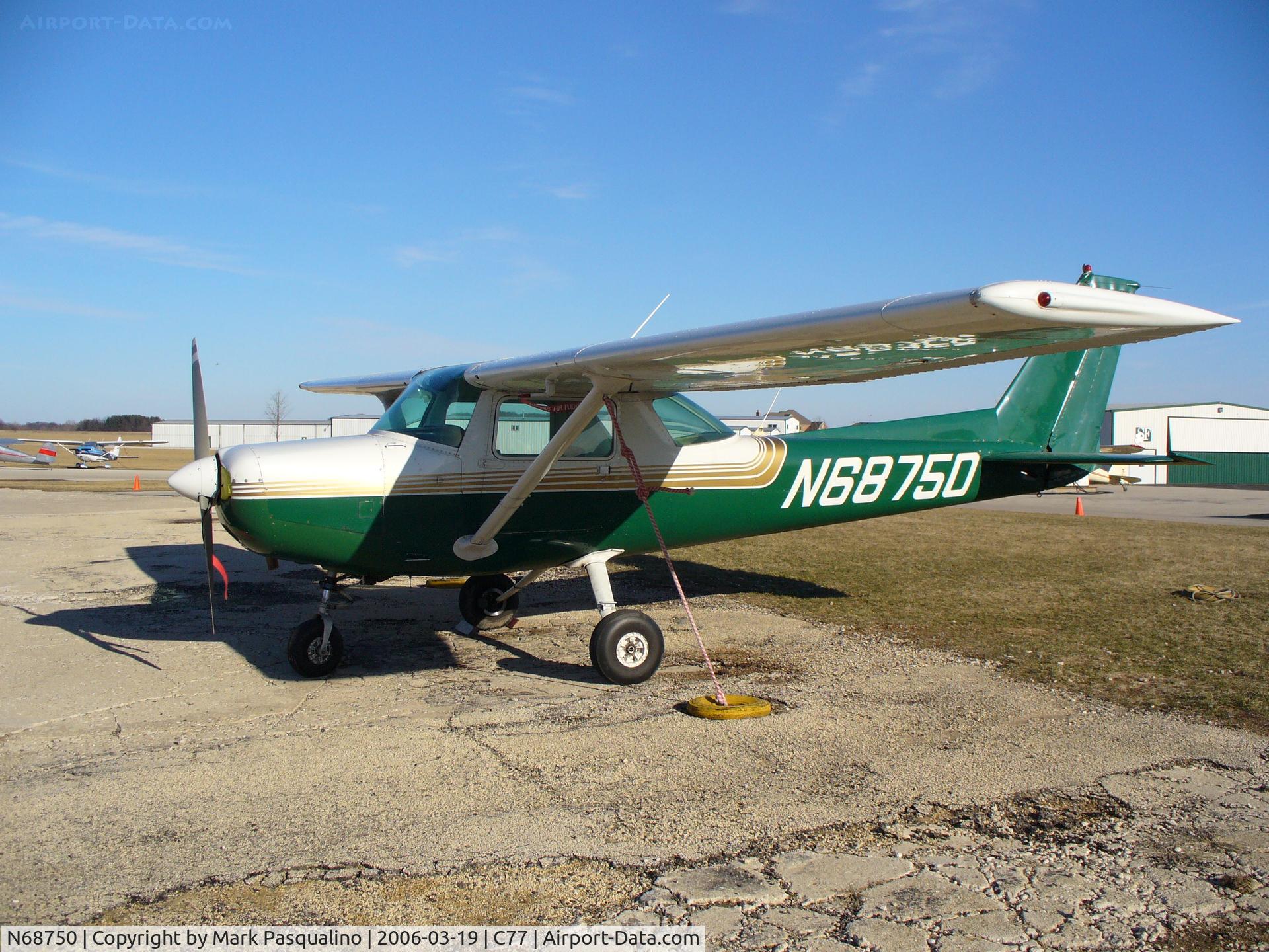 N68750, 1978 Cessna 152 C/N 15282356, Cessna 152