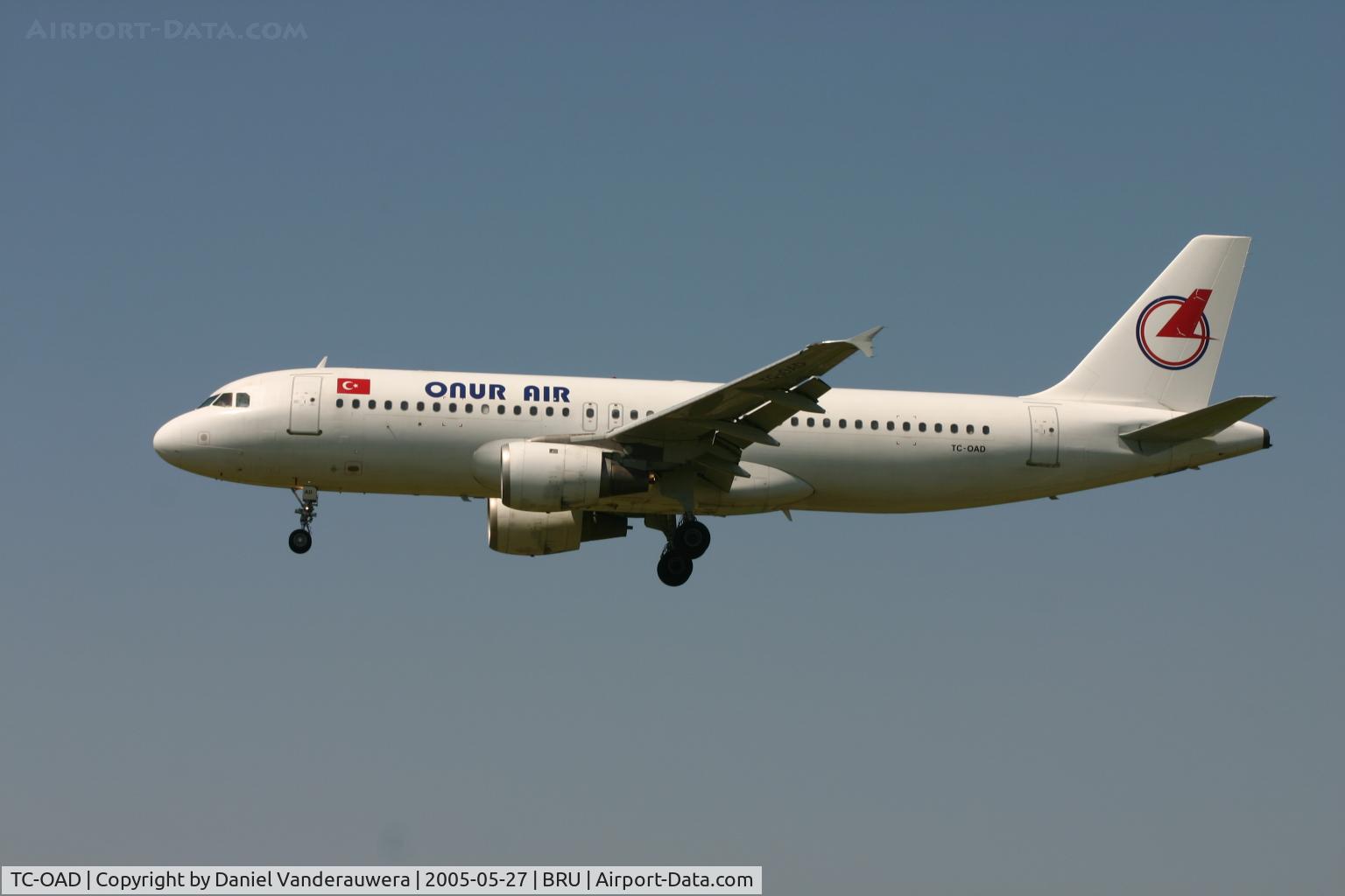 TC-OAD, 1992 Airbus A320-212 C/N 345, this is the end of the holidays ...