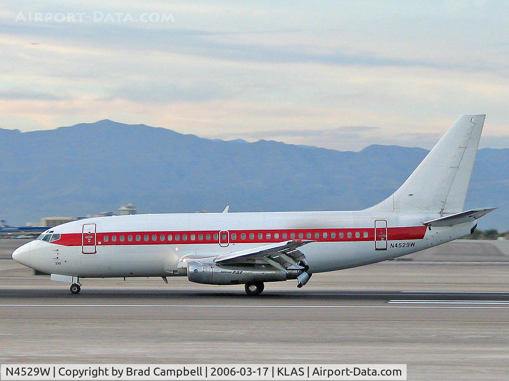 N4529W, 1973 Boeing 737-275 C/N 20785, J.A.N.E.T. Airlines /  Boeing 737-275