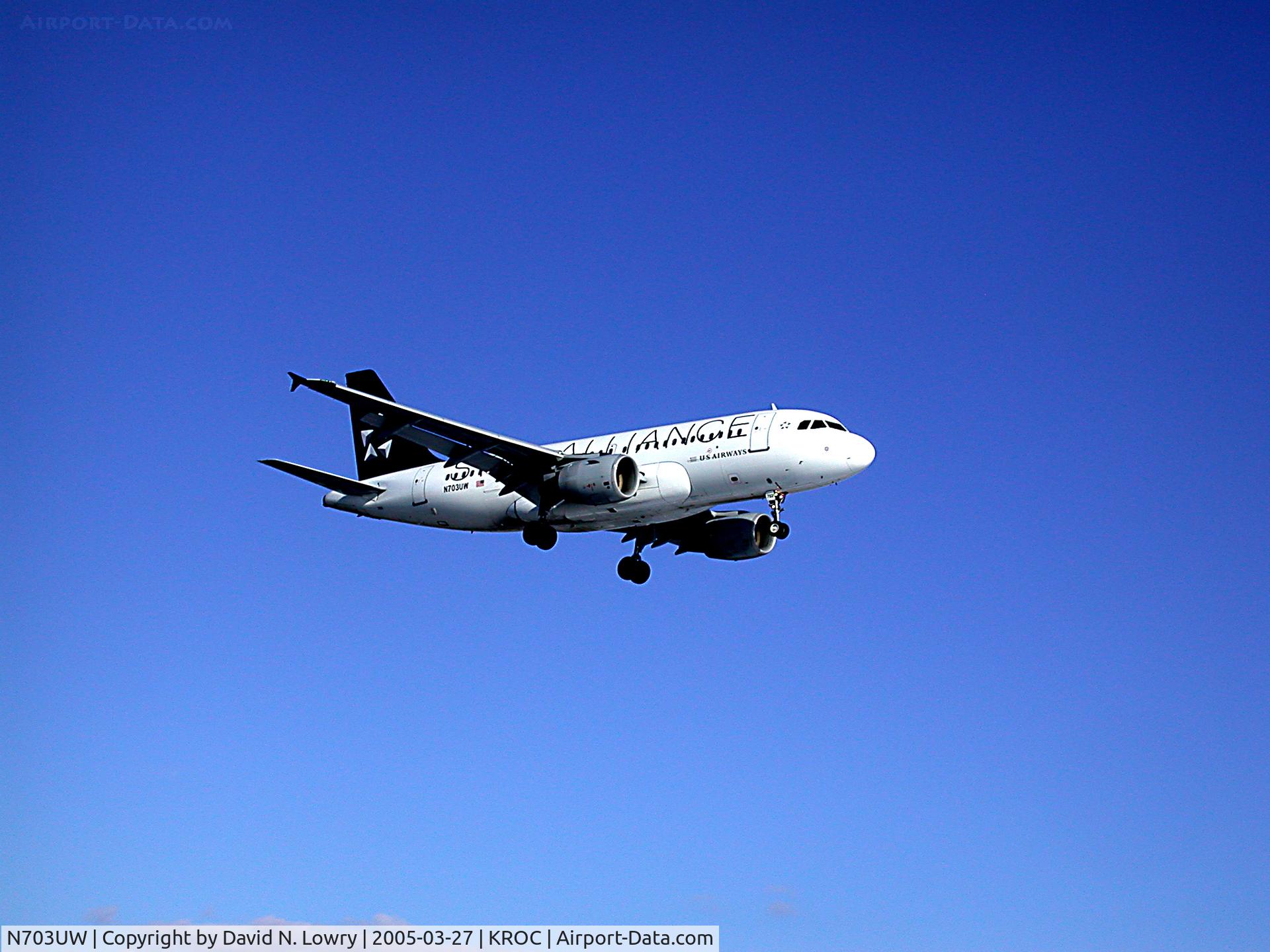 N703UW, 1998 Airbus A319-112 C/N 0904, N703UW KROC