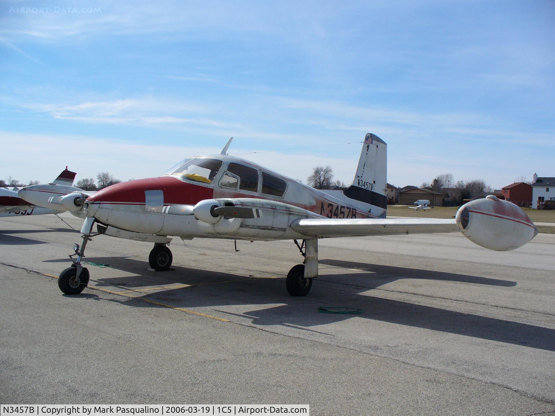 N3457B, 1955 Cessna 310 C/N 35032, Cessna 310