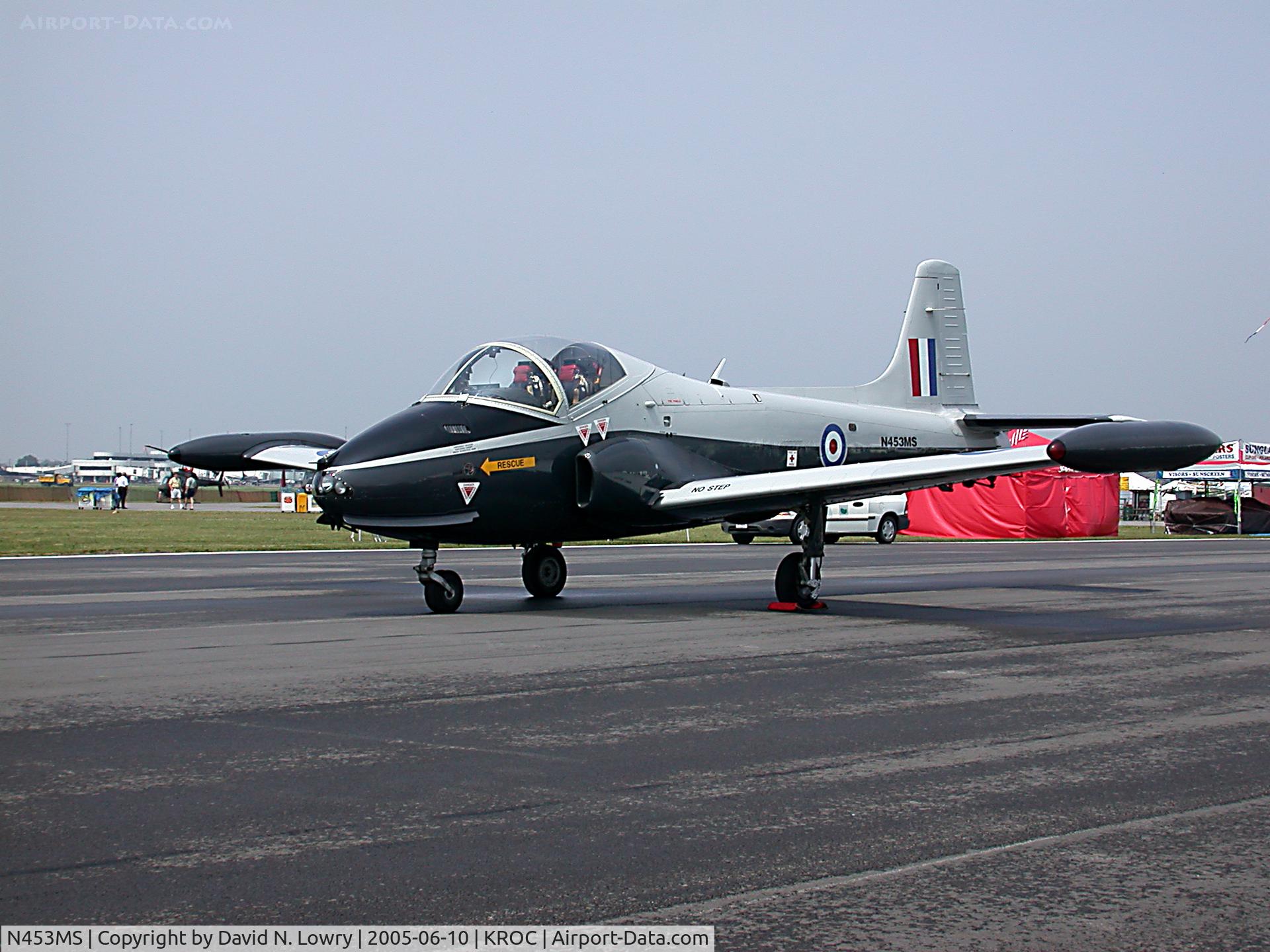 N453MS, 1970 BAC 84 Jet Provost T.5A C/N EEP/JP/969, N453MS KROC airshow 2005