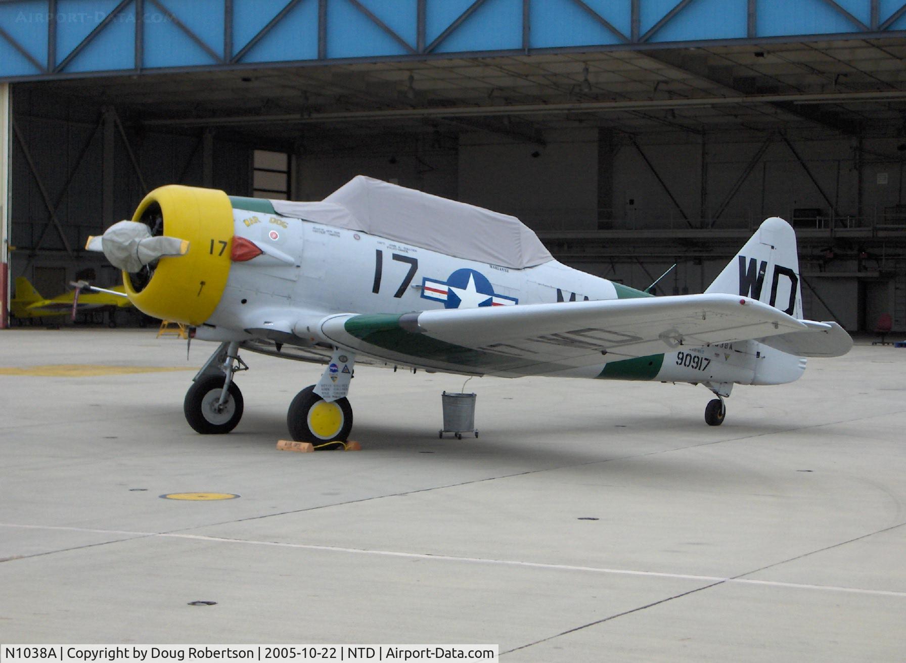 N1038A, 1944 North American SNJ-5 Texan C/N 90917 (121-41633), 1944 North American SNJ-5 'War Dog' P&W R1340 600 Hp, Drip Drain
