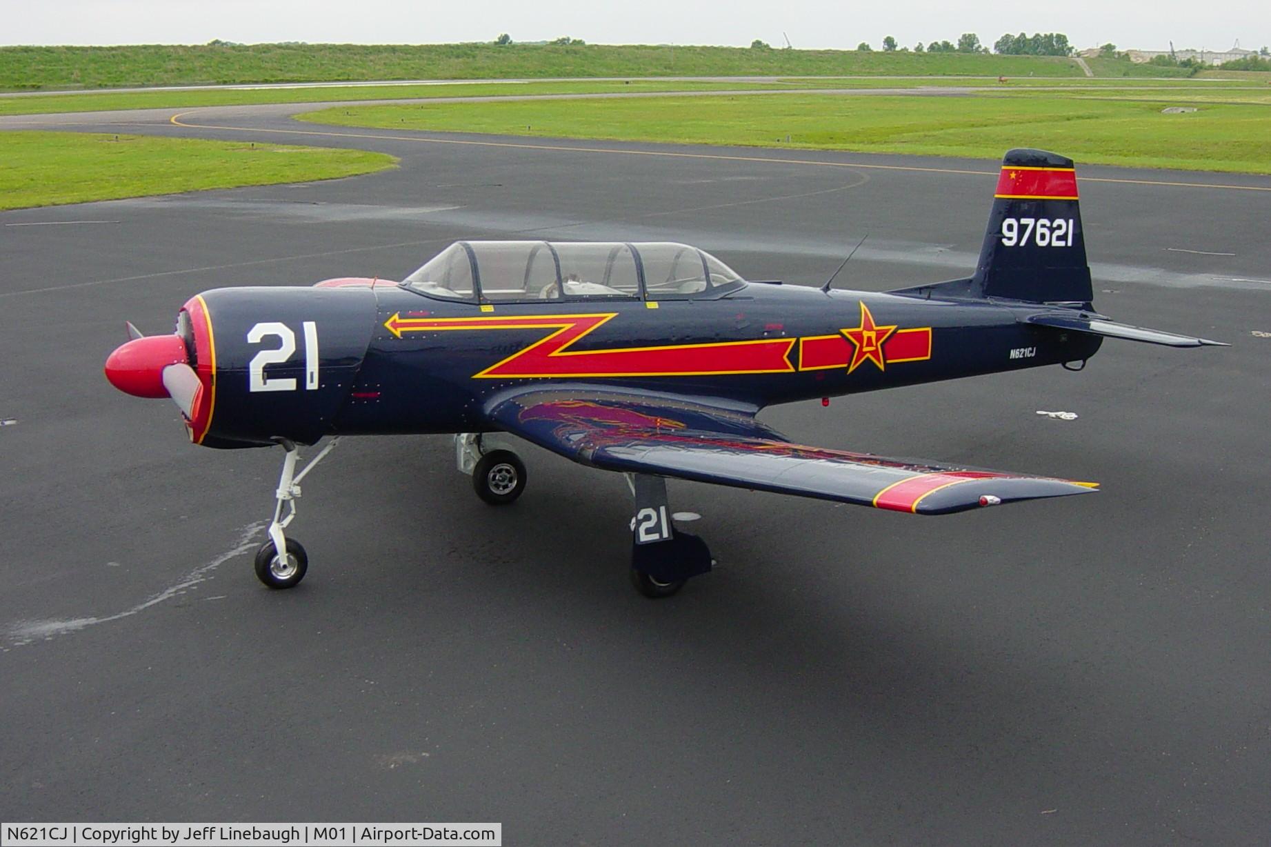 N621CJ, 1974 Nanchang CJ-6A C/N 2951266, Nanchang CJ-6A with M14P engine