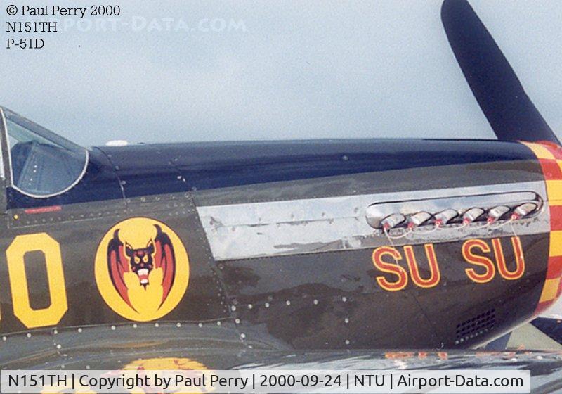 N151TH, 1944 North American P-51D Mustang C/N 122-44706  (44-84850), Art on Su-Su