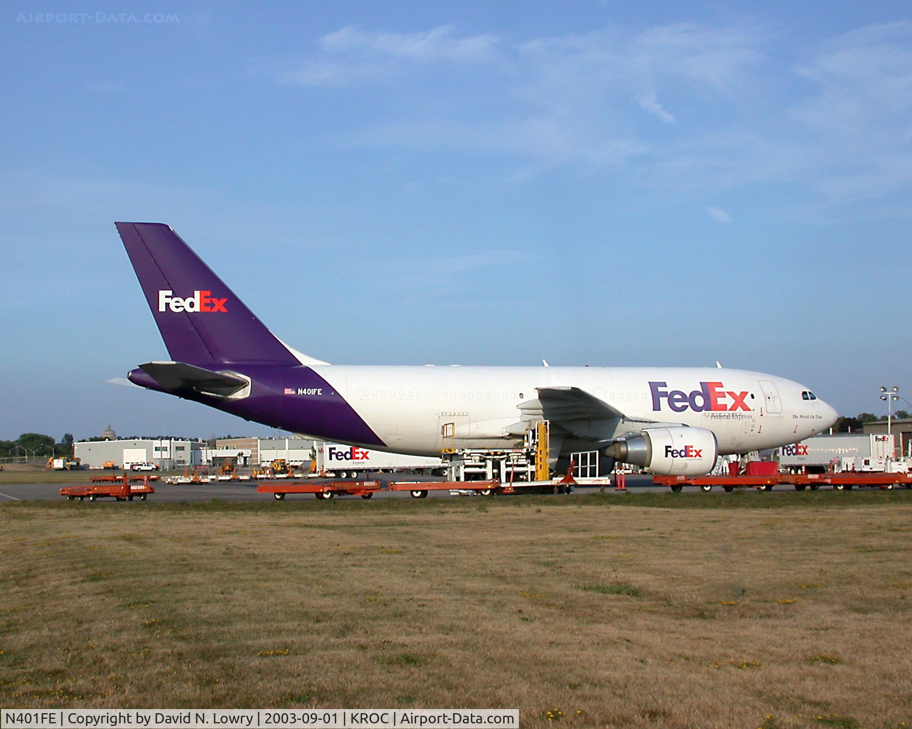 N401FE, 1984 Airbus A310-203 C/N 191, N401FE at KROC.