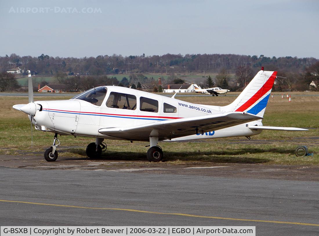 G-BSXB, 1984 Piper PA-28-161 Cherokee Warrior II C/N 28-8416125, Piper PA-28-161 Warrior II (Halfpenny Green)
