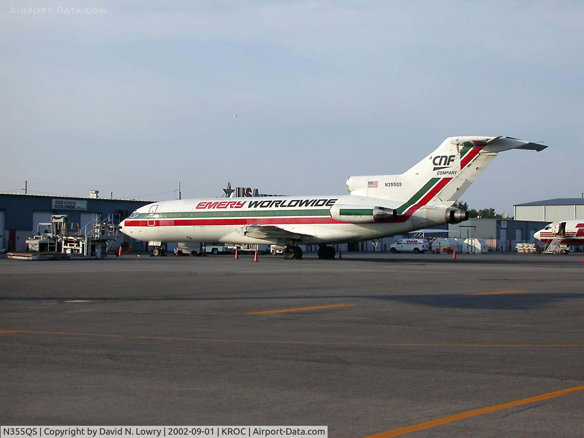 N355QS, 1967 Boeing 727-21 C/N 19257, N355QS while in operation with Emery. KROC