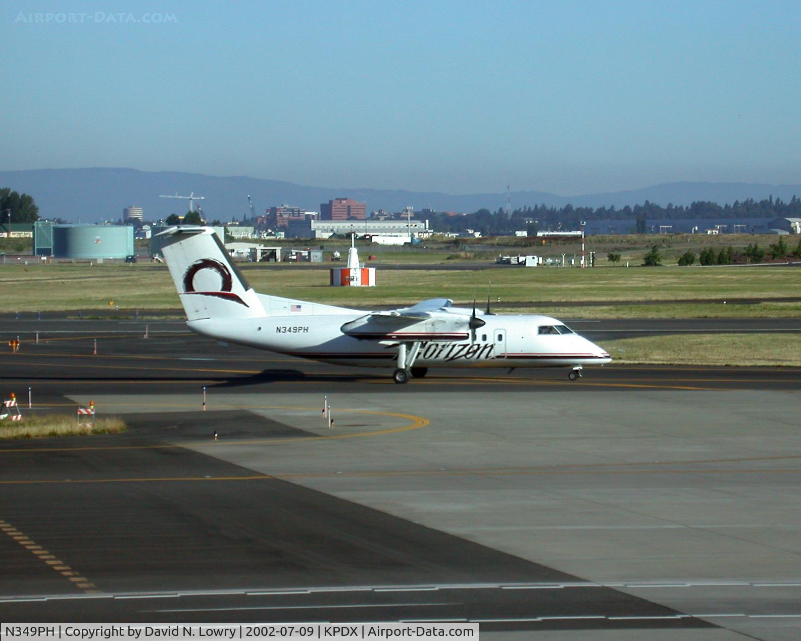 N349PH, 1997 De Havilland Canada DHC-8-202 Dash 8 C/N 486, N349PH KPDX
