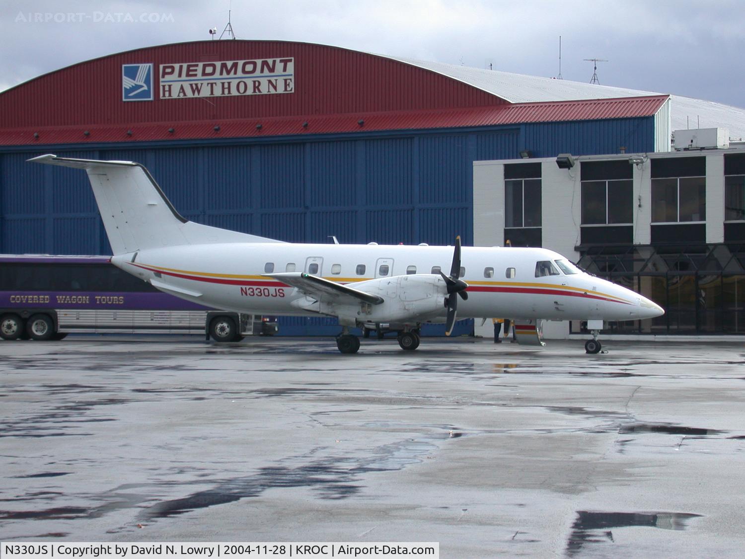N330JS, 1986 Embraer EMB-120RT Brasilia C/N 120028, N330JS at KROC