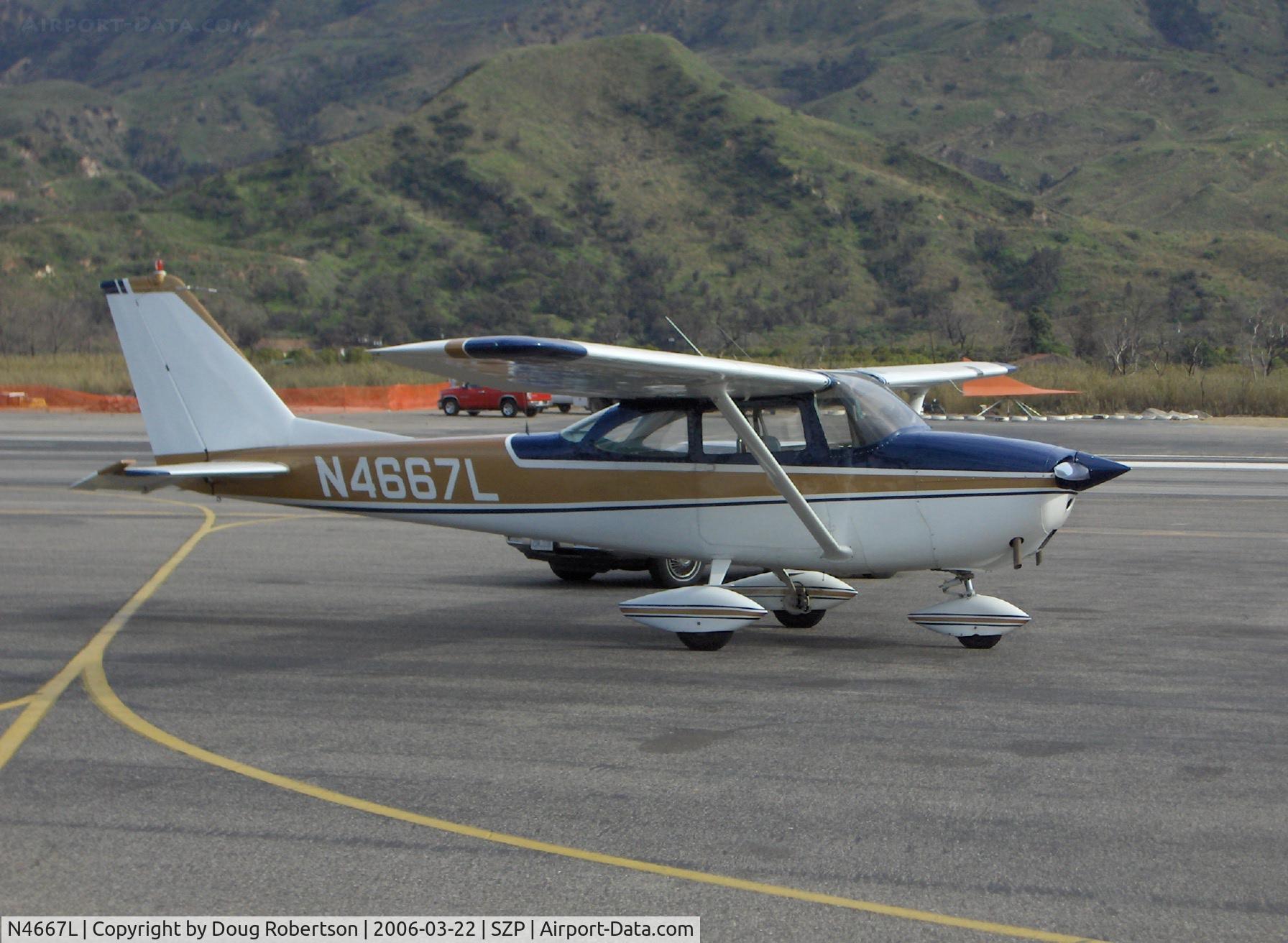 N4667L, 1966 Cessna 172G C/N 17254662, 1966 Cessna 172G Continental O-300 145 Hp