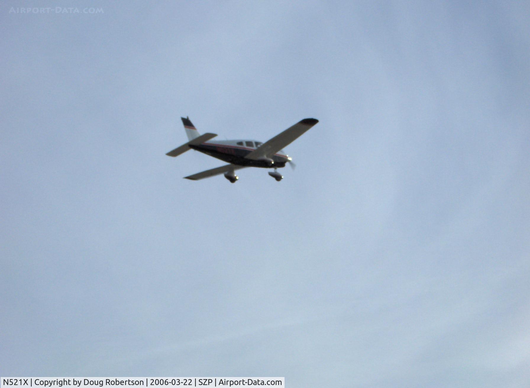 N521X, 1978 Piper PA-28-236 Dakota C/N 28-7911038, 1978 Piper PA-28-236 DAKOTA, Lycoming O-540-J3A5D 235 Hp, takeoff climbout