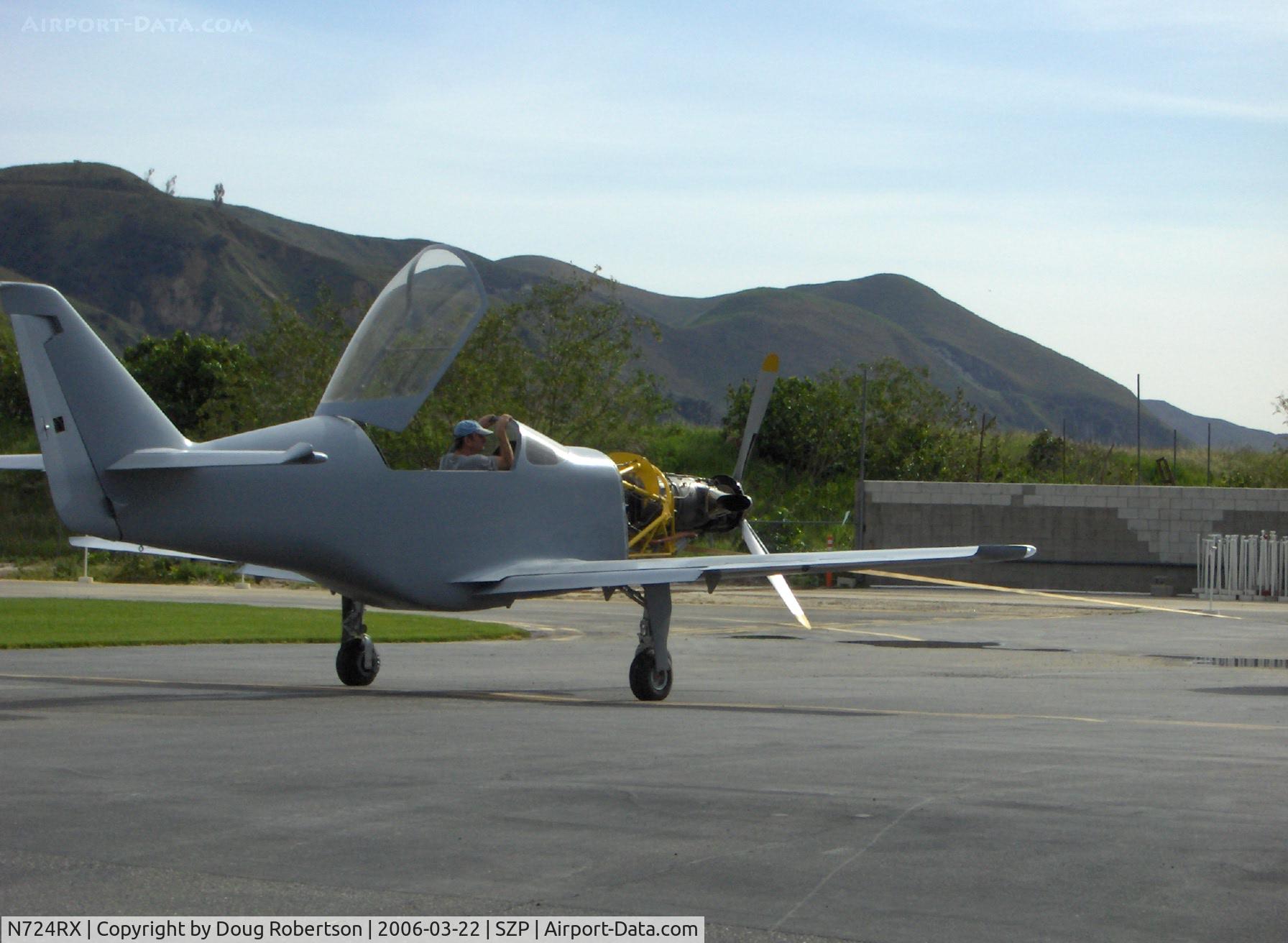 N724RX, 2006 Legend Aircraft Legend C/N 001, Dan Gray SPECIAL TURBINE LEGEND in build, Walter M-601D Turboprop 724 shp, Vne 400 mph, in tow