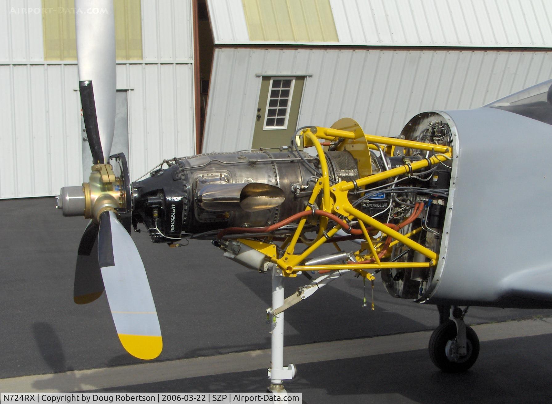 N724RX, 2006 Legend Aircraft Legend C/N 001, Dan Gray SPECIAL TURBINE LEGEND in build, Walter M-601D turboprop 724 shp, Vne 400 mph