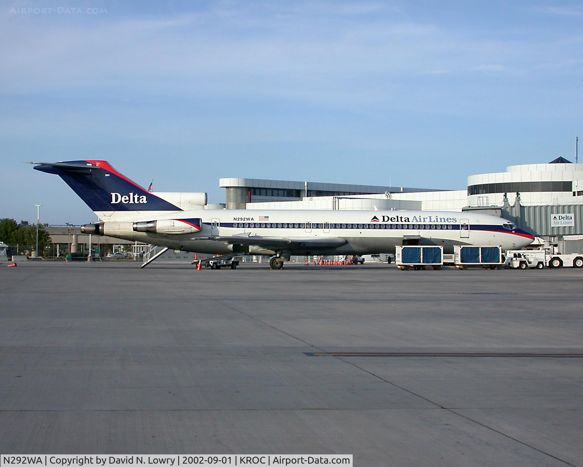 N292WA, 1980 Boeing 727-247 C/N 22110, N292WA while in service with Delta. KROC