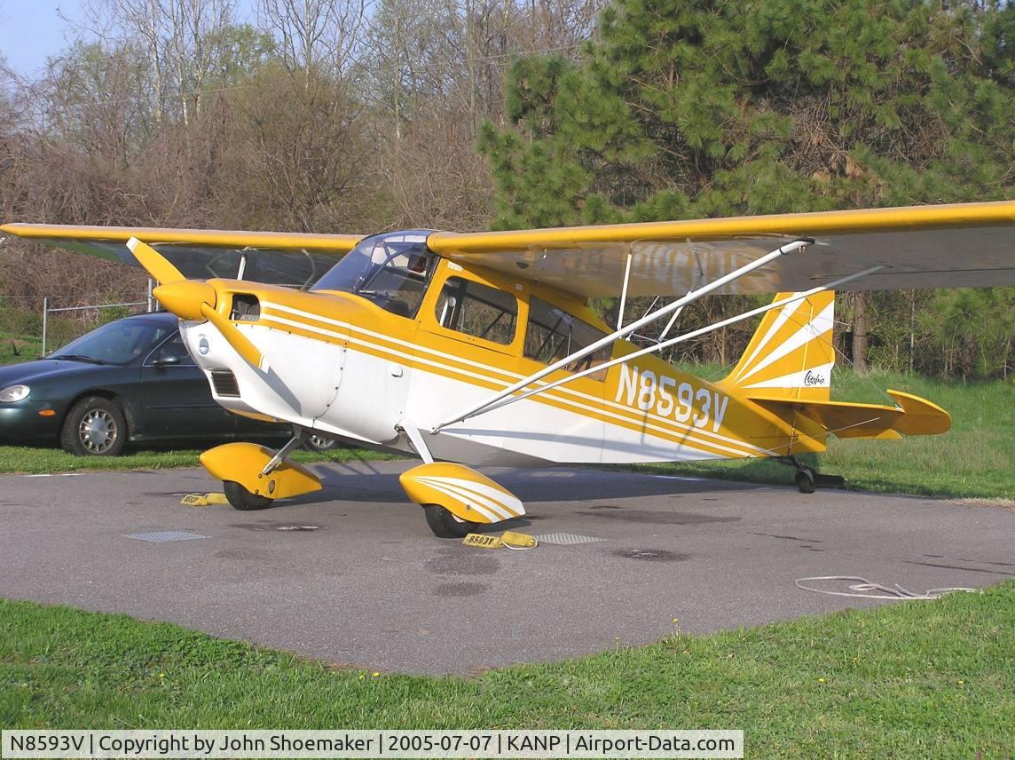 N8593V, 1974 Bellanca 7ECA Citabria C/N 1075-75, Picture taken July 2005