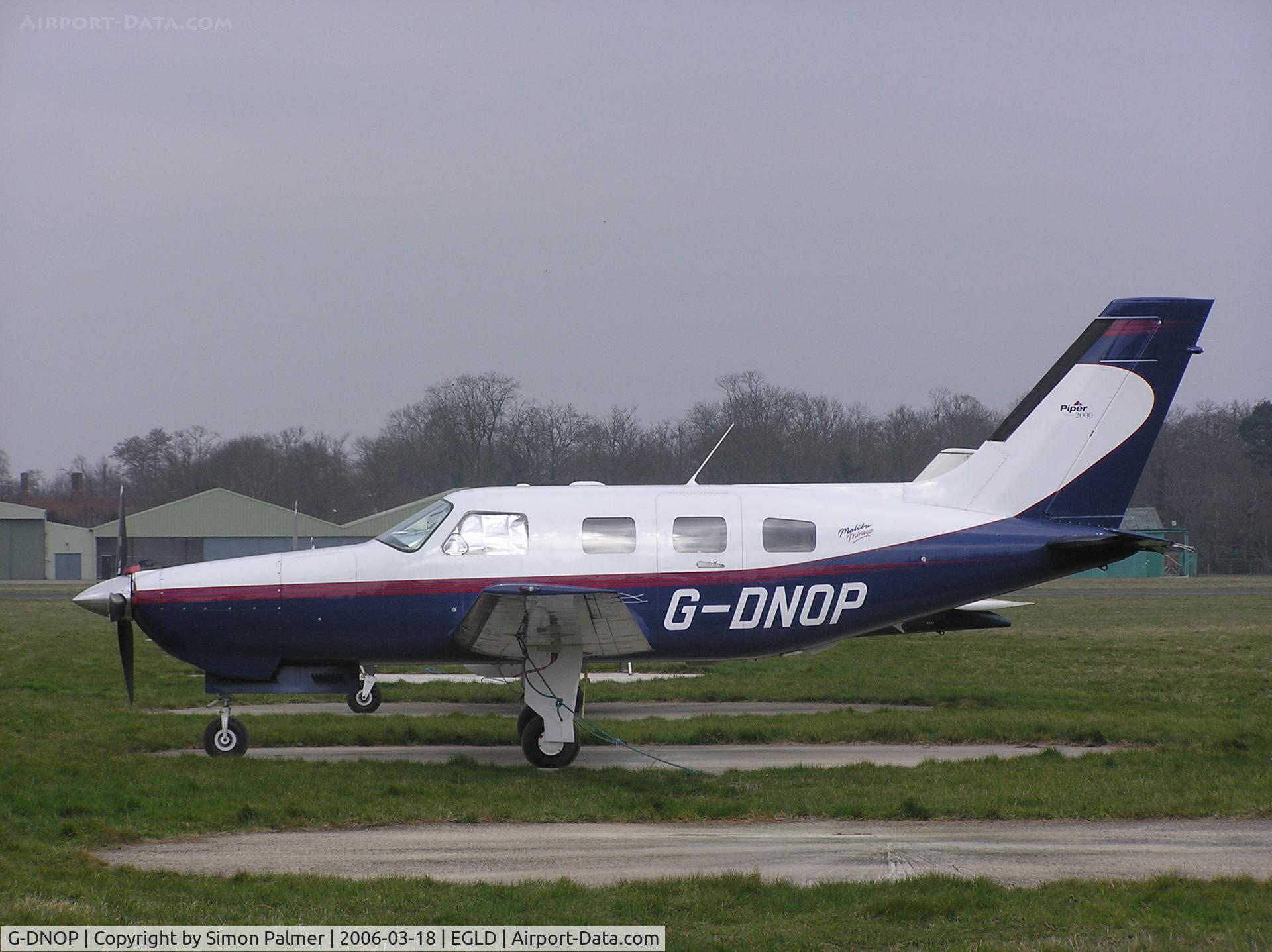G-DNOP, 2000 Piper PA-46-350P Malibu Mirage C/N 4636303, Malibu at Denham