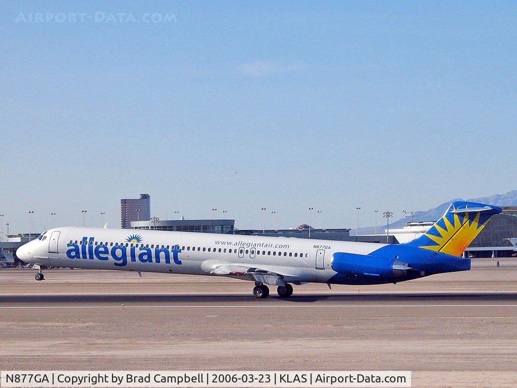 N877GA, 1994 McDonnell Douglas MD-83 (DC-9-83) C/N 53467, Allegiant Air / 1994 McDonnell Douglas DC-9-83 (MD-83)